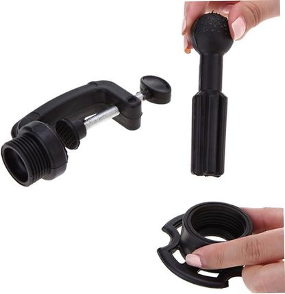 Adjustable Mannequin Head Stand for Wig Display Hairdressing Practice Sturdy Durable Wig Holder for Training Easy Assembly for Cosmetology Styling
