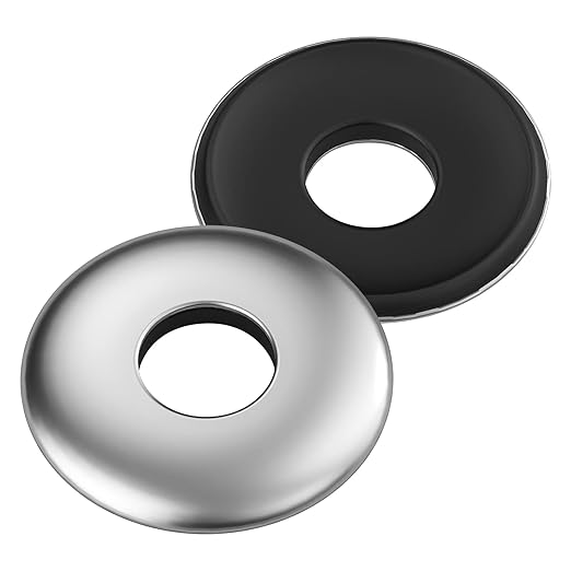 (100 pcs) 14x1 Sealing Washers 304 Stainless Steel Neoprene EPDM Bonded