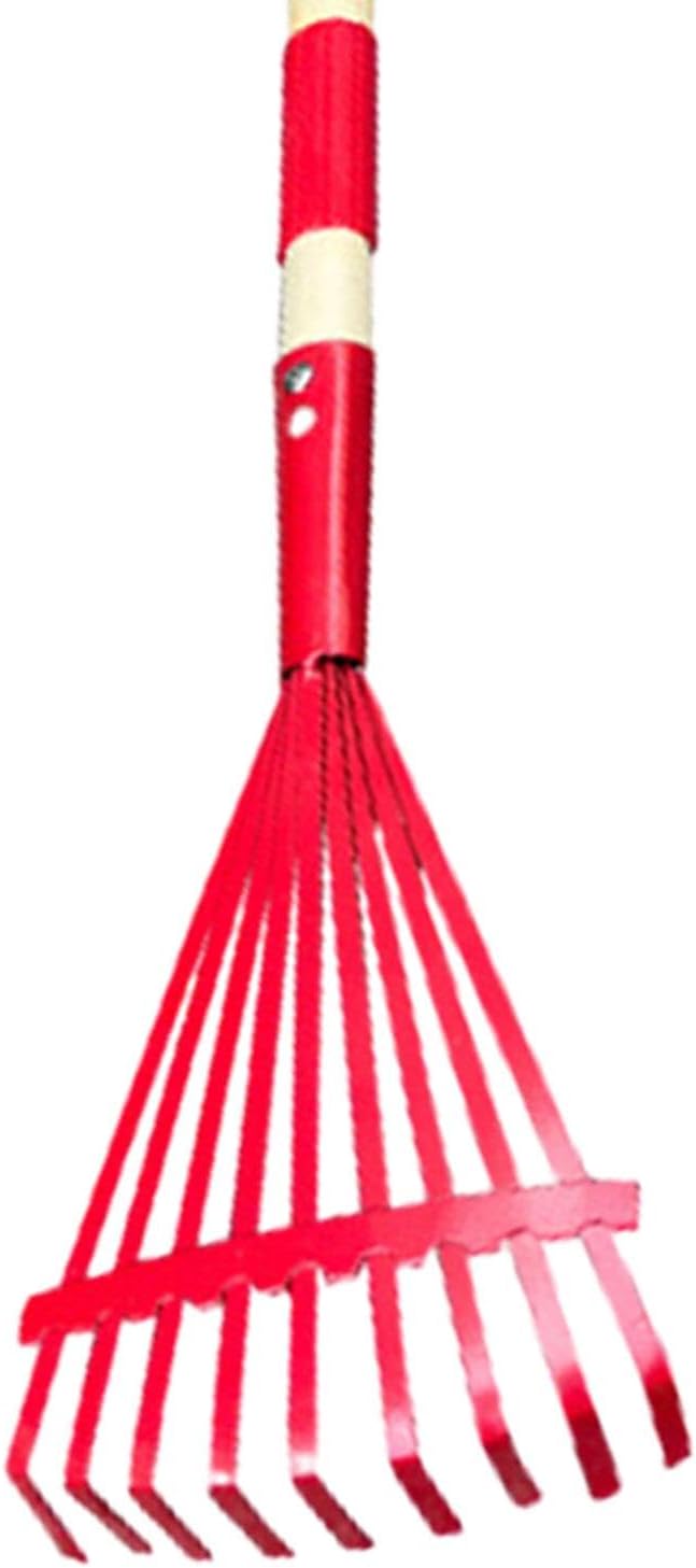 Children's Gardening Set with Wooden Tools for and Learning, Leaf rake