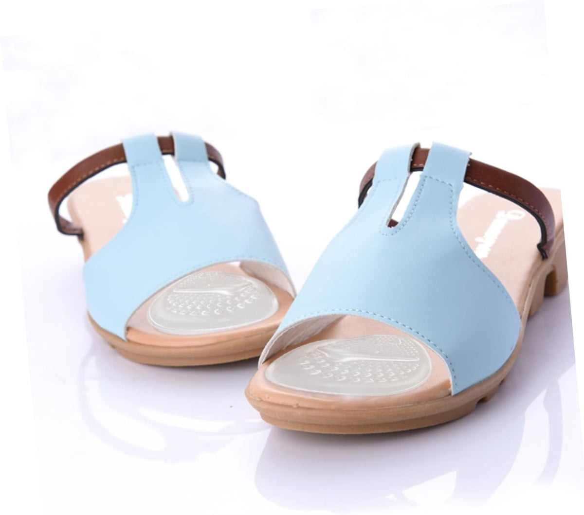 FRCOLOR 1pairs High Heel Massage Insoles Half Sole Inserts Skid Resistant for Women's Shoes Sandals