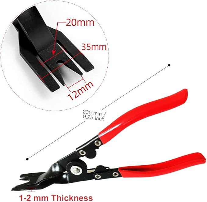 Panel Clip Removal Pliers - Universal Auto Door Car Upholstery Trim Clip Removal Plier Tool
