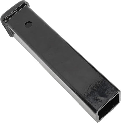 Tow Hitch Receiver Tube, Tow Hitch Receiver Easy Installation 12 Inch Steel Receiver Hitch Adapter for 2 Inch Receiver