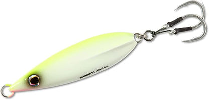 Shimano Butterfly Flat-Fall Fishing Jig; 80G; Chart White