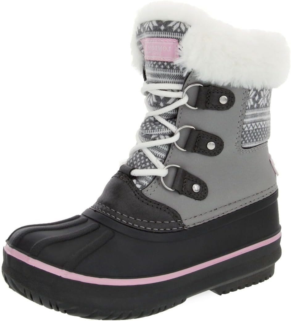Girls Tottenham Cold Weather Warm Lined Snow Boot