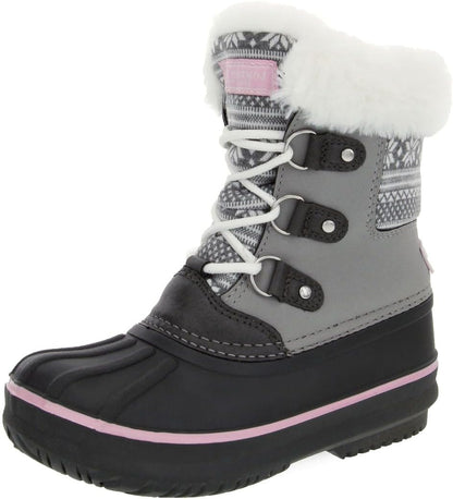 Girls Tottenham Cold Weather Warm Lined Snow Boot