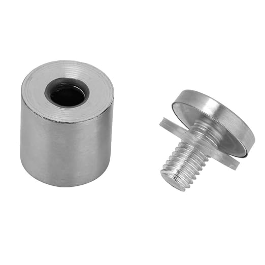 4pcs Stainless Steel Advertise Fixing Pins, Glass Standoff Mounting Bolts Glass Mounting Standoff Nail Wall Mount Standoff Holder fir Sign Mounting Hardware 25x253040mm(25  25MM)