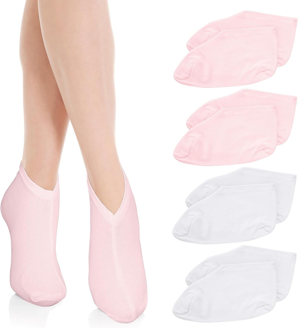 Moisturizing Socks Overnight, Lotion Sock for Dry Feet, Cotton Enhancing Sock, Spa for Cracked Heel Repair Cotton Spa for Women Men Moisturizing