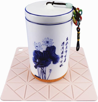 High temperature resistant placemat multifunctional silicone insulation coaster anti-scalding pot mat