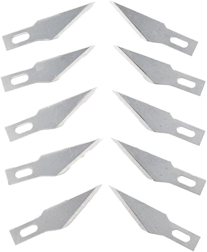 Craft County 11 Fine Point Replacement Blades Ai Fits All Type-A (K1) Utility Blade Handles!