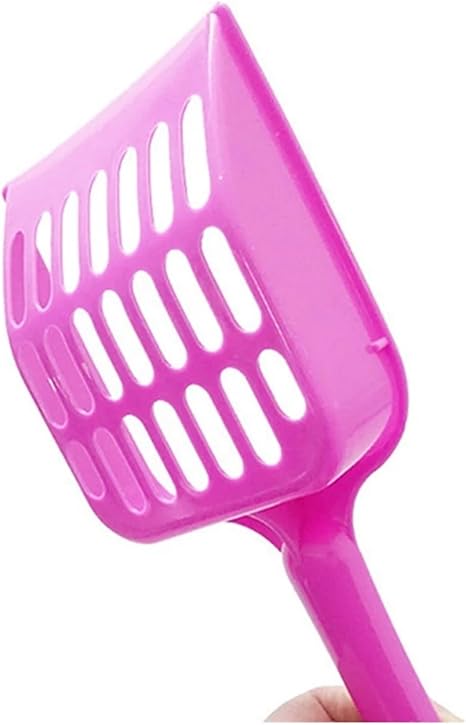 Cat Litter Spoon Shovel Plastic, pet Toilet Poop Artifact Garbage Sand Shovel pet Cleaning Artifact Dog Shovel pet Cleaning Tool(Off-White)