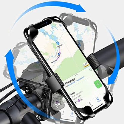 VALINK Bike Phone Mount 360 Degree Rotatable Motorcycle Cell Phone Mount Universal Cell Phone Bicycle Rack Handlebar Holder New