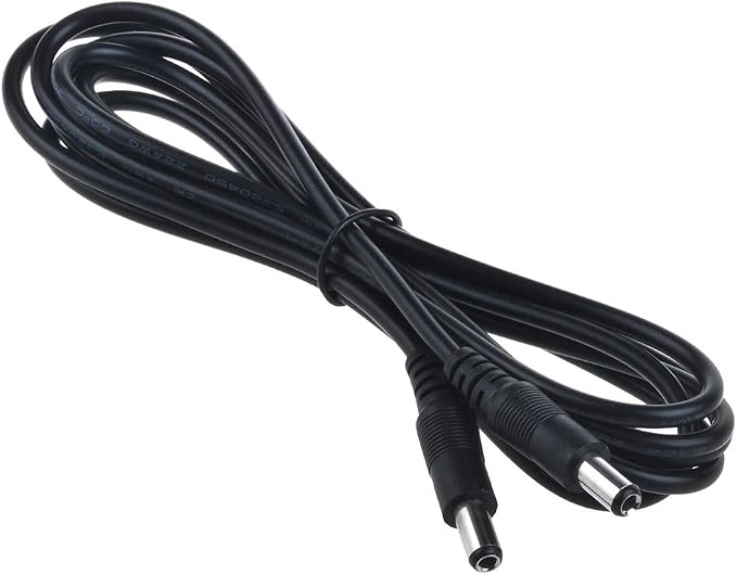 Digipartspower 6' (1.8m) DC Extension Power Cord Cable for Beaspire DP-1 Guitar Effect Pedal Power Supply 10 Isolated DC Output to 9V/12V/18V Effect Pedal