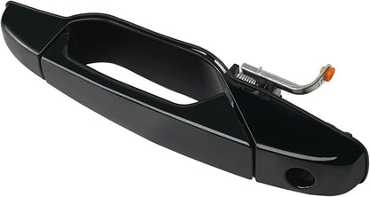 Black Exterior Door Handle Front Left Driver Side Compatible with 2007-2014 Chevy Silverado Suburban Avalanche Tahoe, GMC Sierra Yukon, Cadillac Escalade Replaces 20828258, 22738721, 25960525