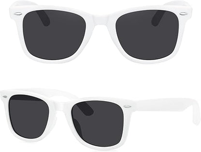 MEETSUN Polarized Sunglasses for Women Men Classic Retro Square Frame Driving Trendy Sun Glasses UV Protection