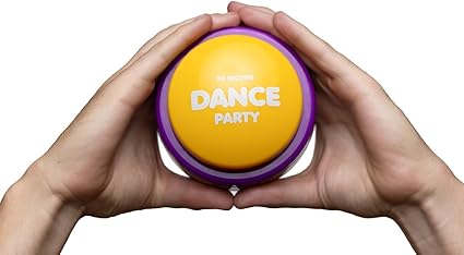Button with 5 Songs-Volume II, Fun Gag Gift for Kids  Adults, Co-Workers, Teachers, Friends  Family, Office Toy, Classroom Supplies, Birthdays, Holidays  Parties(Pack of 1)