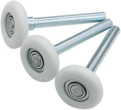 1.8" Nylon Garage Door Roller 4" Stem, Quiet Garage Door Wheels for Garage Door Track Replacement 5 Count