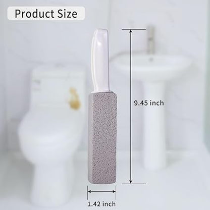 Pumice Stone for Toilet Cleaning, Pumice Cleaning Stone with Handle, Toilet Cleaner, Pumice Stone, Toilet Wand, Toilet Bowl Cleaner Brush, Toilet Brush