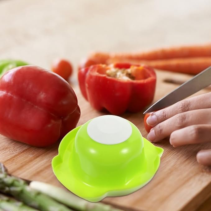 Vegetable Onion Fruit Food Slicer Food Safety Holder for Mandolin Vegetable Slicer Hand Guard Jar Finger Cutter Vegetable Slicing Stand