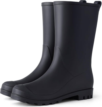 Size 7.5-8 Women's, These versatile, lightweight rain boots from Asgard keep your feet dry and comfortable, with a non-slip rubber sole for traction in wet conditions.
