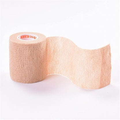 3" Self Adhesive Cohesive Tape Sports Roll, 5 Yards, Breathable Weight Bandage Wrap, Relieve Swelling, for Strains  Sprains