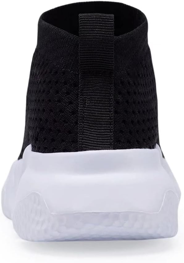 Size 23 Eu kids YAVY Kids Sneakers for Boys Tennis Shoes Girls Sock Sneakers for Kids Slip on Shoes Breathable high top Athletic Lightweight Walking Running Shoes
