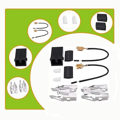 330031 Repairwares Stove Heating Element/Surface Burner Kit for Whirl-Pool 814399 5303935058 WB17X210 ERR117 RR109 5301167733 12001673 WB17X5088