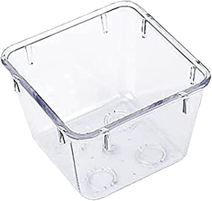 BILIKEYU Clear Plastic Drawer Organizer Set: 4 Sizes, Desk Drawer Divider, Makeup, Jewelry, Kitchen, Bedroom, Bathroom Organizer