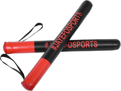 JAYEFO MMA Boxing Training Sticks (Black/RED)