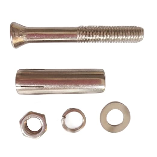 Stainless Steel Expansion Bolts M8x60mm External Hex Expansion Bolt (5 Pack)