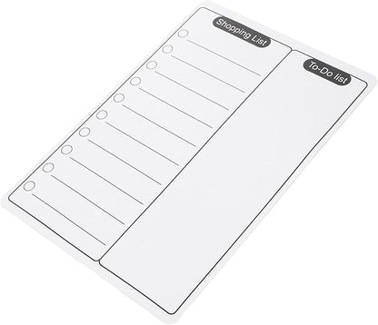 Message Board Magnetic Notepads for Fridge Refrigerator Memo Pads Magnetic Note Pad Dry Erase White Board Notepads Sticker Magnetic Notepads for Refrigerator Fridge Magnet Notepad