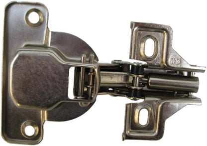 US Tradition - Soft close hydraulic hinge for kitchen cabinet (1 unit, 1.575 in diameter, unfinished metal, traditional style)