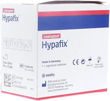 Hypafix Dressing Retention Tape: 2" X 10 Yds Each