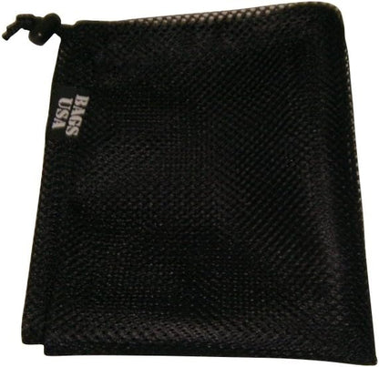 Laundry Bag Drawstring Mesh with Cord lock, Great for washing socks, underwear, lingerie, panties hose and bra. black Made In USA.
