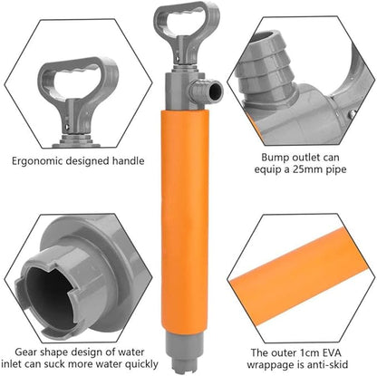Kayak Bilge Pump Manual Water Pump Hand Pump Boat Hand Pump Bilge Pump for Kayaks Canoes and Boats Kayak Accessories