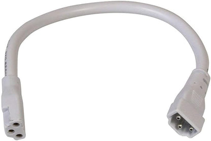 120v Under Cabinet LED Hard Wire Linkable Knock Outs L-6 (12" Cord)