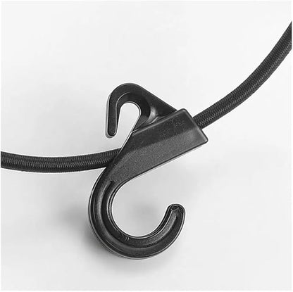 The Hook Bungee Cord Durable 1m Black Trolley Strap Luggage Cart Strap Luggage Cart Bike