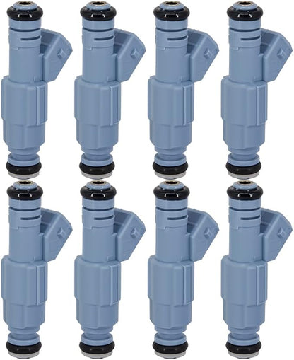 0280155849 Fuel Injectors for 0280150947 0280150965 1996-1999 Dodge Dakota Durango Ram 1500 5.2L & 5.9L 1996-1999 Dodge Ram 2500 3500 Van 2000-2004 Ford F250 Super Duty Fuel Injector