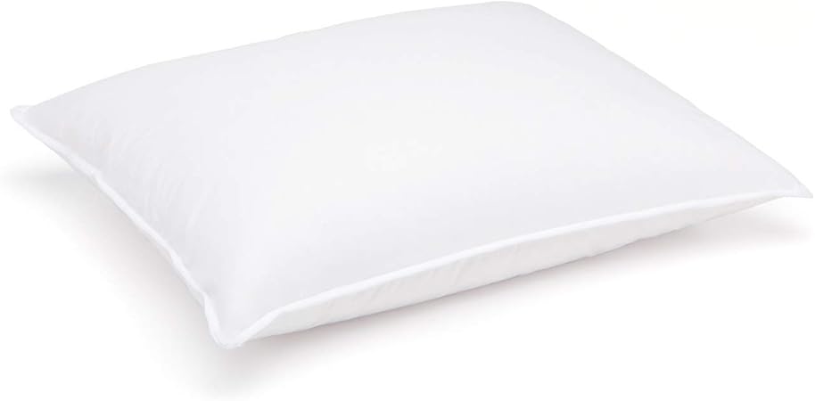 DOWNLITE Luxury White Goose Down Chamber Pillow - Hypoallergenic Feathers Surrounded by Down - Popular Hotel Style Pillow - King 20" x 36"
