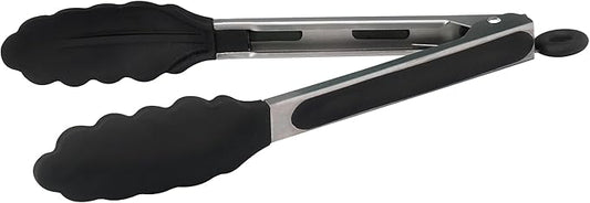 Winco general purpose clamp with rubber tip and locking clip, Stainless steel