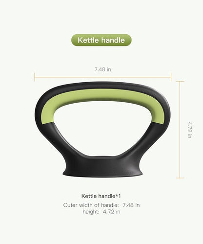 Weightlifting Accessories for Home Gym, Dumbbell Bar, Barbell Connecting Bar, Kettlebell Handle, Kettlebell Base, Fixed Nuts