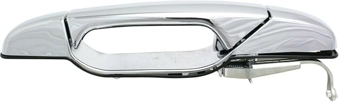 Door Handle Exterior Rear Passenger Side Right Chrome Without Key Hole for GMC, for Chevy, for Cadillac OHGGYQO