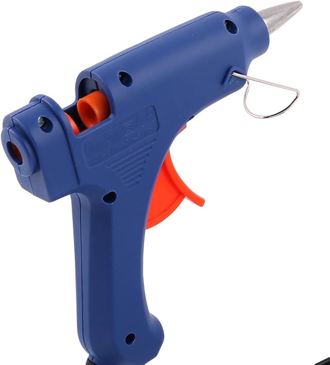 Qtqgoitem Electric Heating Hot Melt Sticks Trigger Glue Gun AC 100-240V 20W w Glue Sticks (model: fc7 200 e35 370 bd1)