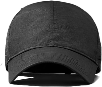 Oversize XXL Baseball Caps,Quick Dry Mesh Sports Hat for Big Heads 23"-25"?Waterproof Lightweight Running Sun Hat.