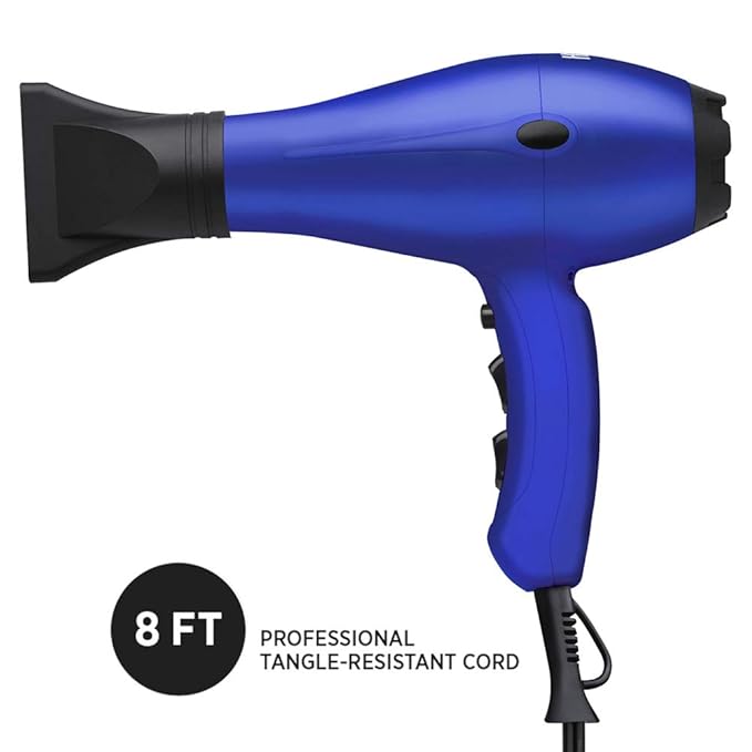 Hot Tools Professional 1875W Radiant Blue Ionic Turbo AC Motor Dryer