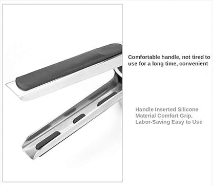 Portable Manual Silicone Handle Stainless Steel Potato ricer Squeezer Food Crusher Masher Tool