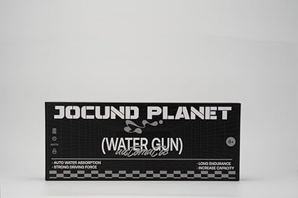 Electric Water Gun with Automatic Water Absorption, One Reload 300 Water Bullets, Range of 28-32Ft, Waterproof Automatic Reload Water Squirt Gun Toy for Kids (Red)