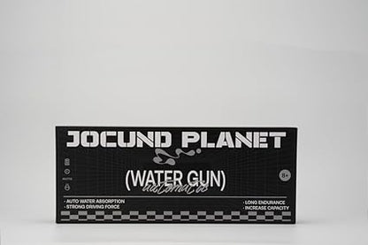 Electric Water Gun with Automatic Water Absorption, One Reload 300 Water Bullets, Range of 28-32Ft, Waterproof Automatic Reload Water Squirt Gun Toy for Kids (Red)