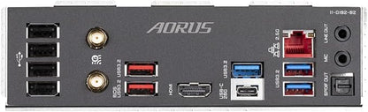 GIGABYTE Z790 AORUS ELITE AX DDR4 Intel LGA 1700 ATX Motherboard, 4x DDR4 128GB, 3x PCI-E x16, 4x M.2, 4x SATA, 5x USB 3.2, 1x USB-C, 4x USB 2.0