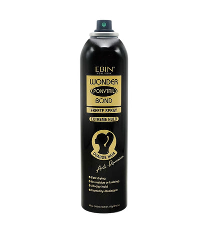 This hair spray locks in any hairstyle with a long-lasting, firm hold that won't weigh your hair down.