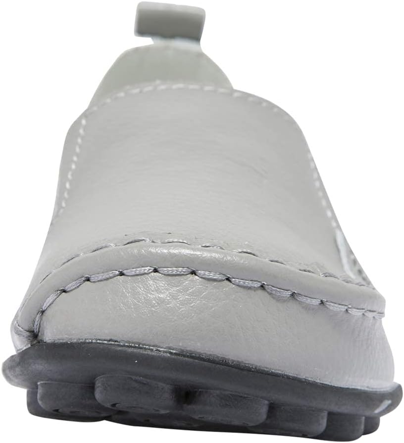 6.5 Size, ANYUETE Women’s Leather Slip On Loafers, Comfortable Walking Flats, Casual Driving Shoes for Work, Office and Daily Wear.